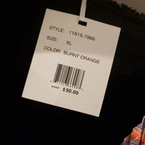 Women's Pleated Multi-Colored Blouse - Picture 3 of 6